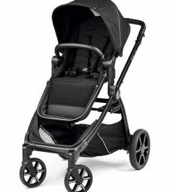 Peg Perego OPEN BOX Ypsi Single-to-Double Stroller - True Black