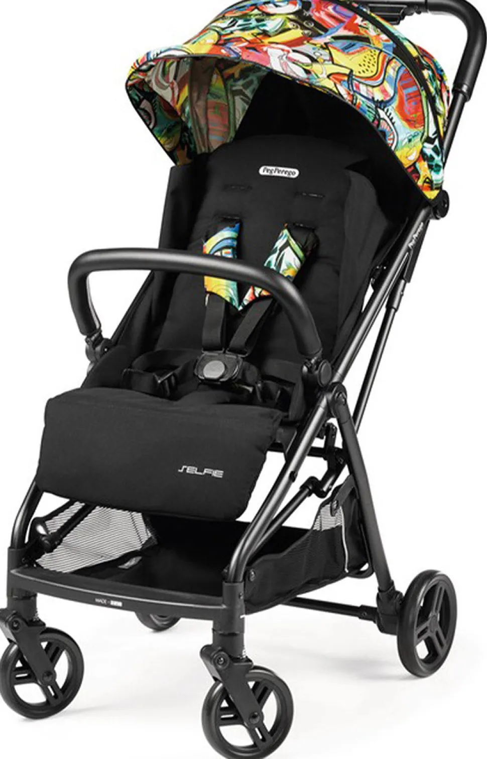 Peg Perego Selfie Compact Stroller - Street Art