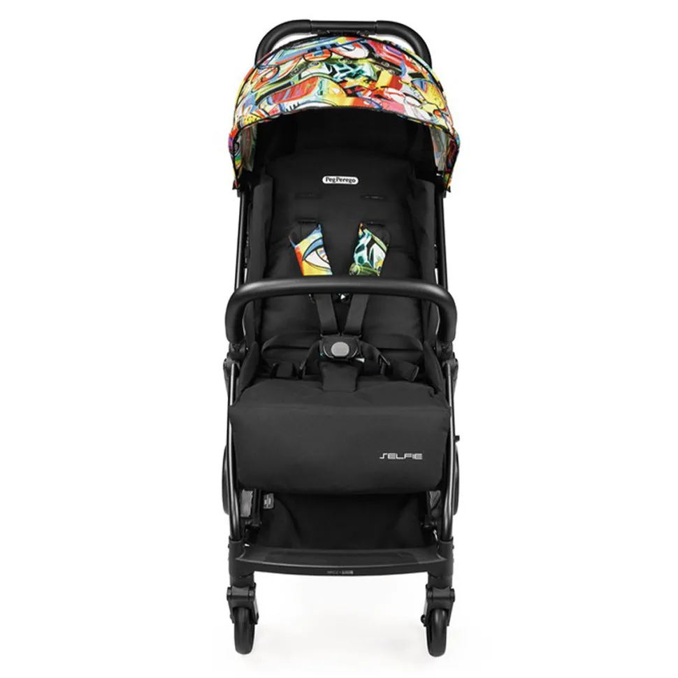 Peg Perego Selfie Compact Stroller - Street Art