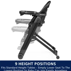 Peg Perego Siesta High Chair - Pure Grey