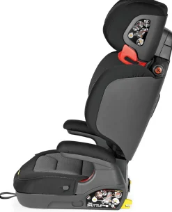 Peg Perego Viaggio Shuttle Plus 120 Belt Positioning Booster Car Seat - Crystal Black