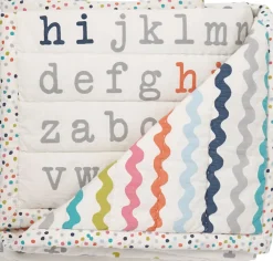 Petit Pehr Blanket - Hi Alphabet