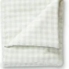 Petit Pehr CheckMate Toddler Blanket, Large - CheckMate Fog