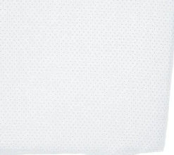 Petit Pehr Crib Sheet - Pin Dot Grey