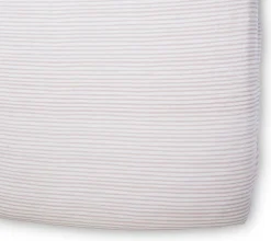 Petit Pehr Crib Sheet - Stripes Away Petal
