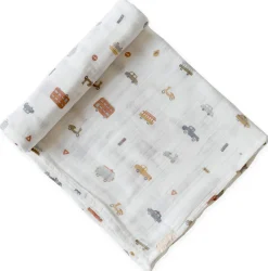 Petit Pehr Organic Swaddle - Rush Hour