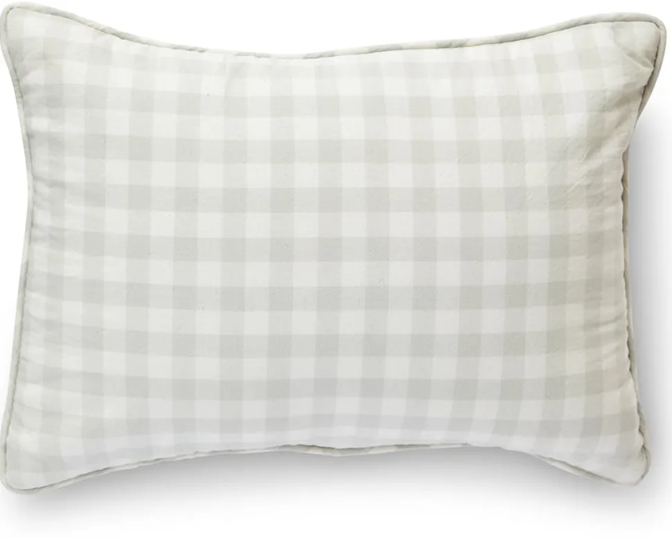 Petit Pehr Pillow - Checkmate Fog