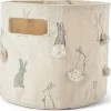 Petit Pehr Pom Pom Mini Storage Basket - Bunny Hop