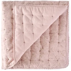 Petit Pehr Quilted Chambray Blanket - Secret Garden