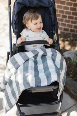 Petit Pehr Sidekick Stroller Blanket - Sea