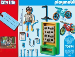 Playmobil Bike Workshop Gift Set