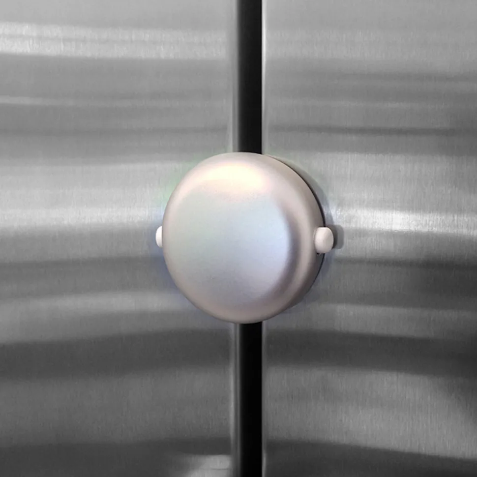 Qdos Adhesive Fridge/Freezer Lock - Chrome