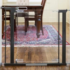 Qdos Crystal Pressure Mount Gate - Slate