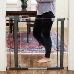 Qdos Crystal Pressure Mount Gate - Slate