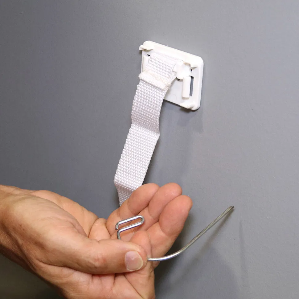 Qdos Furniture Tip Over Kit, 2 Pack - White