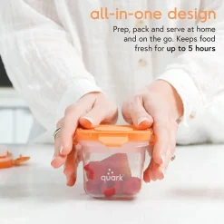 Quark Storii Cooling Food Storage Containers, 3 Pack
