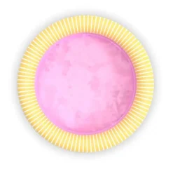 Quut Dippy Kids Small Inflatable Pool (32 inches) - Banana Pink