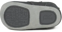 Robeez First Kicks Thiago - Charcoal, 12-18 months