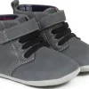 Robeez First Kicks Thiago - Charcoal, 6-9 months