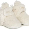 Robeez Snap Boots - Sherpa Ivory, 6-12 months