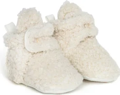 Robeez Snap Boots - Sherpa Ivory, 6-12 months