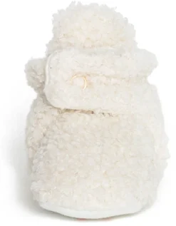 Robeez Snap Boots - Sherpa Ivory, 6-12 months