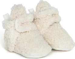 Robeez Snap Boots - Sherpa Ivory, 3-6 months