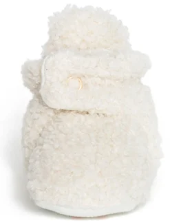 Robeez Snap Boots - Sherpa Ivory, 3-6 months