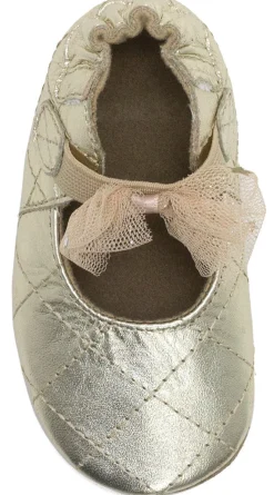 Robeez Soft Soles Winnie - Gold, 0-6 months