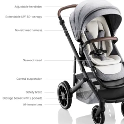Romer Tura + Juni Travel System Bundle - Pearl