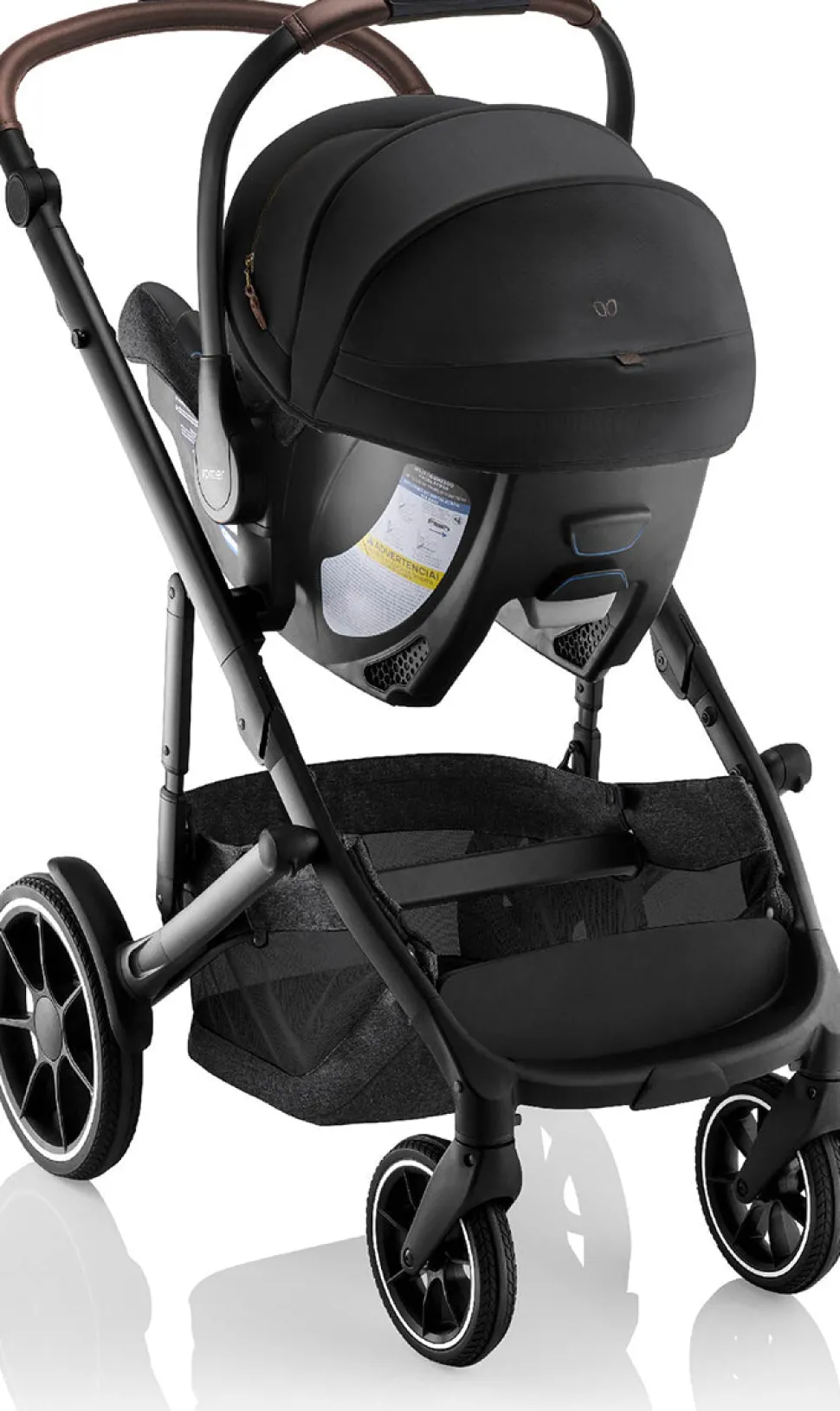 Romer Tura Complete Newborn Travel System Bunde - Peppercorn