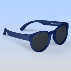 Roshambo Eyewear Polarized Baby Sunglasses - Simon Rounds - Navy / Grey (0-2 years)