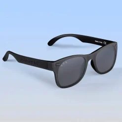 Roshambo Eyewear Polarized Toddler Sunglasses - Bueller - Black / Grey (2-4 years)
