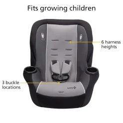 Safety 1st Getaway 2-in-1 Convertible Car Seat - Haze