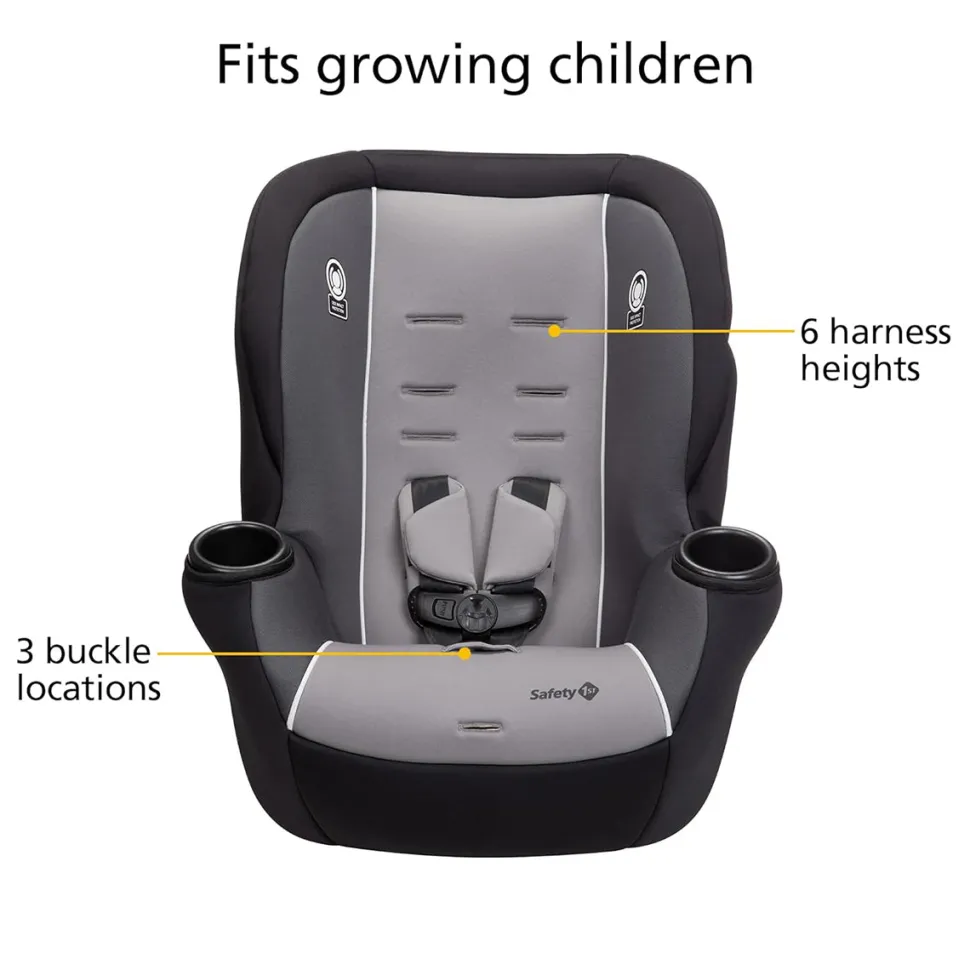 Safety 1st Getaway 2-in-1 Convertible Car Seat - Haze
