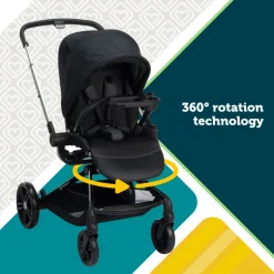 Safety 1st Turn and Go 360 Rotating Modular Travel System - Shade
