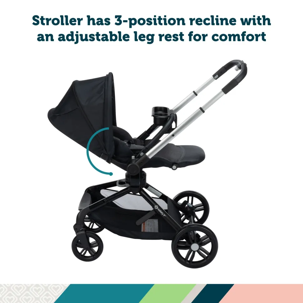Safety 1st Turn and Go 360 Rotating Modular Travel System - Shade