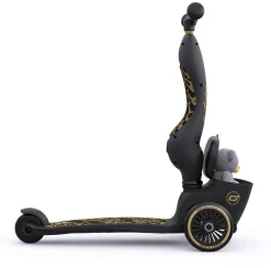 Scoot & Ride Highwaykick 1 Convertible Scooter - Black / Gold Limited Edition