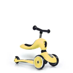 Scoot & Ride HighwayKick 1 Convertible Scooter - Lemon