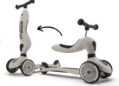Scoot & Ride Highwaykick 1 Convertible Scooter - Ash