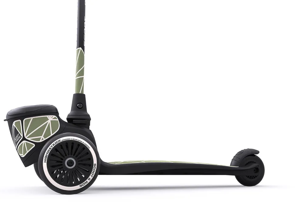 Scoot & Ride Highwaykick 2 Lifestyle Scooter - Green Lines
