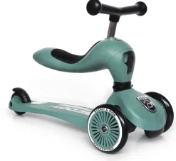 Scoot & Ride Highwaykick 1 Convertible Scooter - Forest