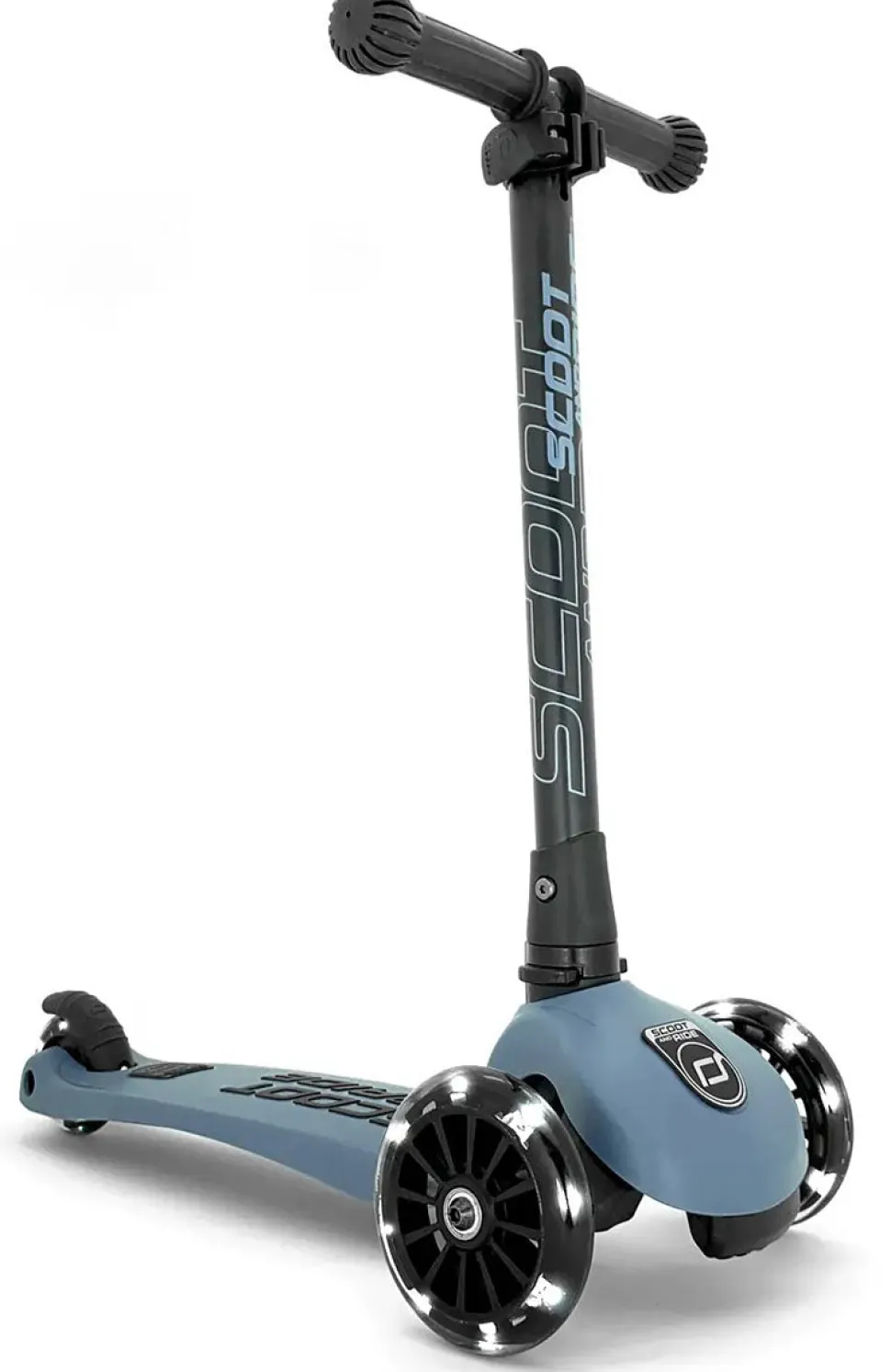 Scoot & Ride HighwayKick3 LED Scooter - Steel