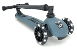 Scoot & Ride HighwayKick3 LED Scooter - Steel