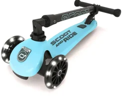 Scoot & Ride HighwayKick3 LED Scooter - Blueberry