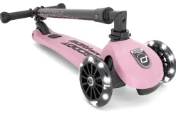 Scoot & Ride HighwayKick3 LED Scooter - Rose