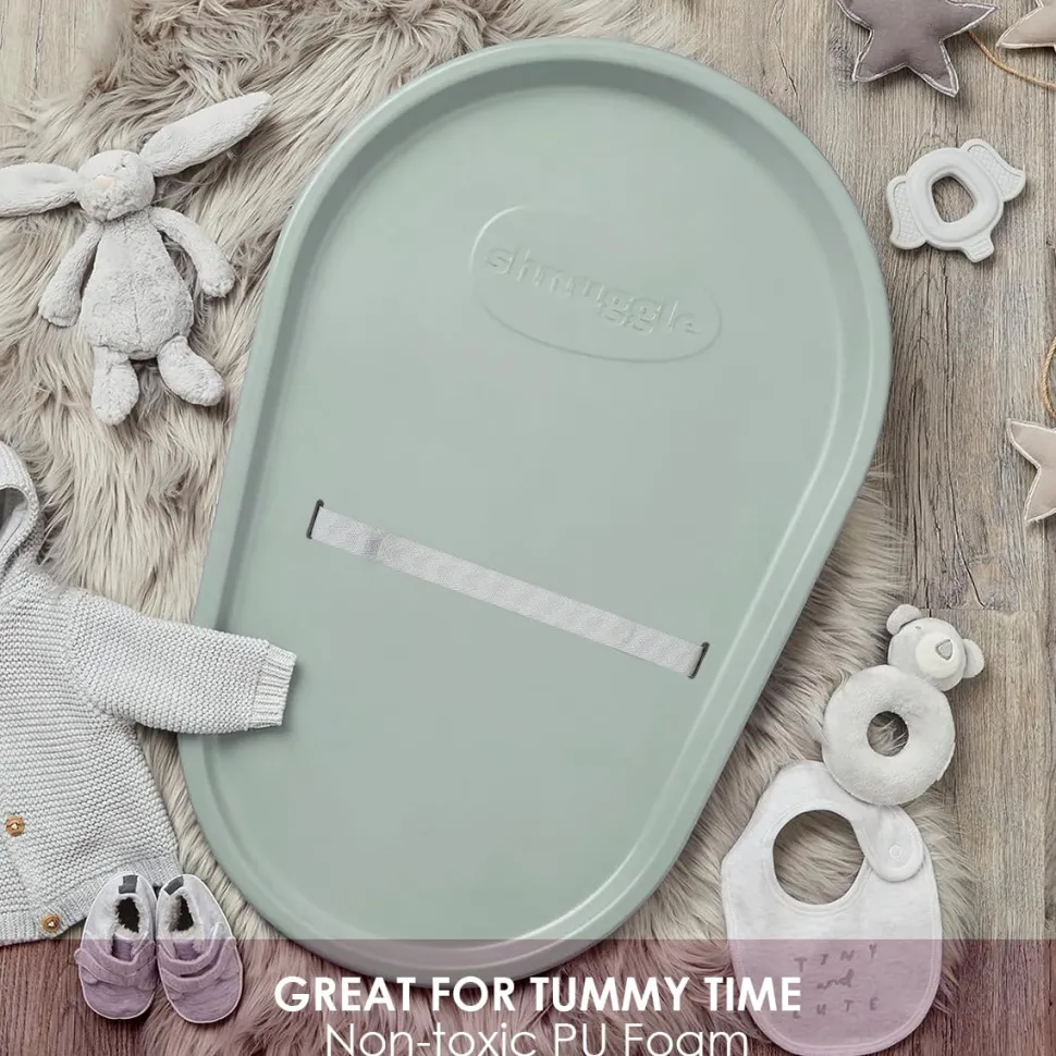 Shnuggle Squishy Changing Mat - Eucalyptus