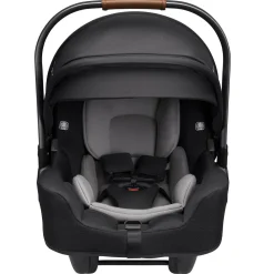 Silver Cross Clic Compact Stroller + Nuna PIPA RX Travel System Bundle - Conifer / Caviar