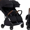 Silver Cross Jet Lightweight Double Stroller - Black