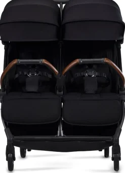 Silver Cross Jet Lightweight Double Stroller - Black